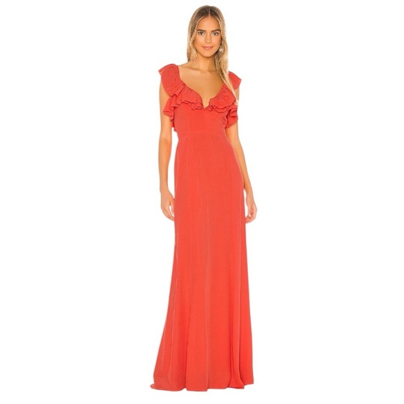 Revolve Lovers + Friends Mila Maxi Dress Size Small - Picture 1 of 16